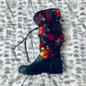Dirty Laundry Floral All-Weather Boots